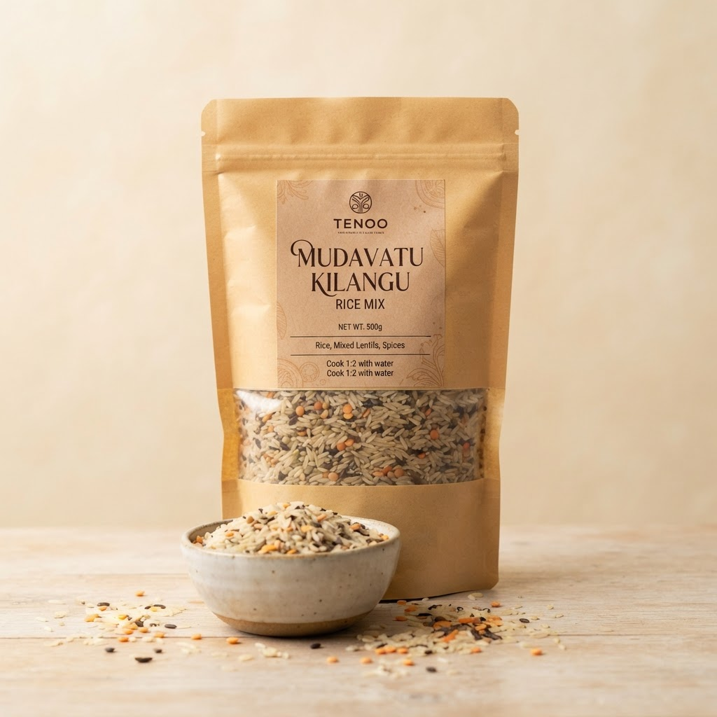 Mudavatu Kilangu Rice Mix product pack