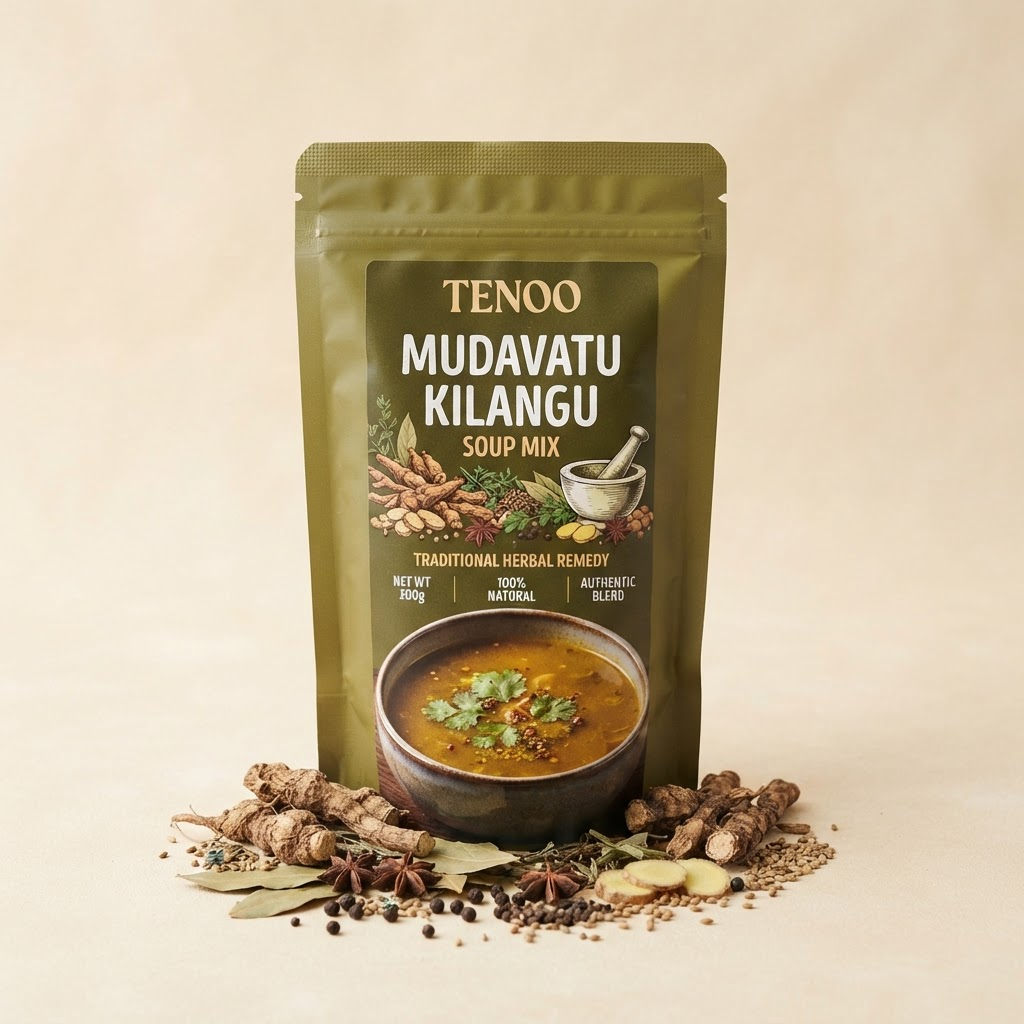 Mudavatu Kilangu Soup Mix product pack